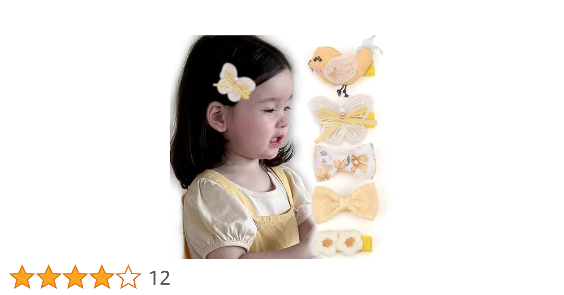 Amazon.co.jp: BIANHUAN べビー ヘアクリップ 赤ちゃん ヘアピン